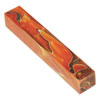 Lava Bright Classic 2 Orange with Black Swirl Thread 3/4