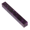 Lava Bright Silk Amethyst Purple 5/8" x 5/8" x 5" Pen Blank