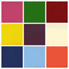 Solid Color Acylic Pen Blank Variety Pack: 40 blanks (four of each color)