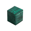 Tru Stone Malachite Green 1-1/2" x 1-1/2" x 1-3/4" Bottle Stopper Blank