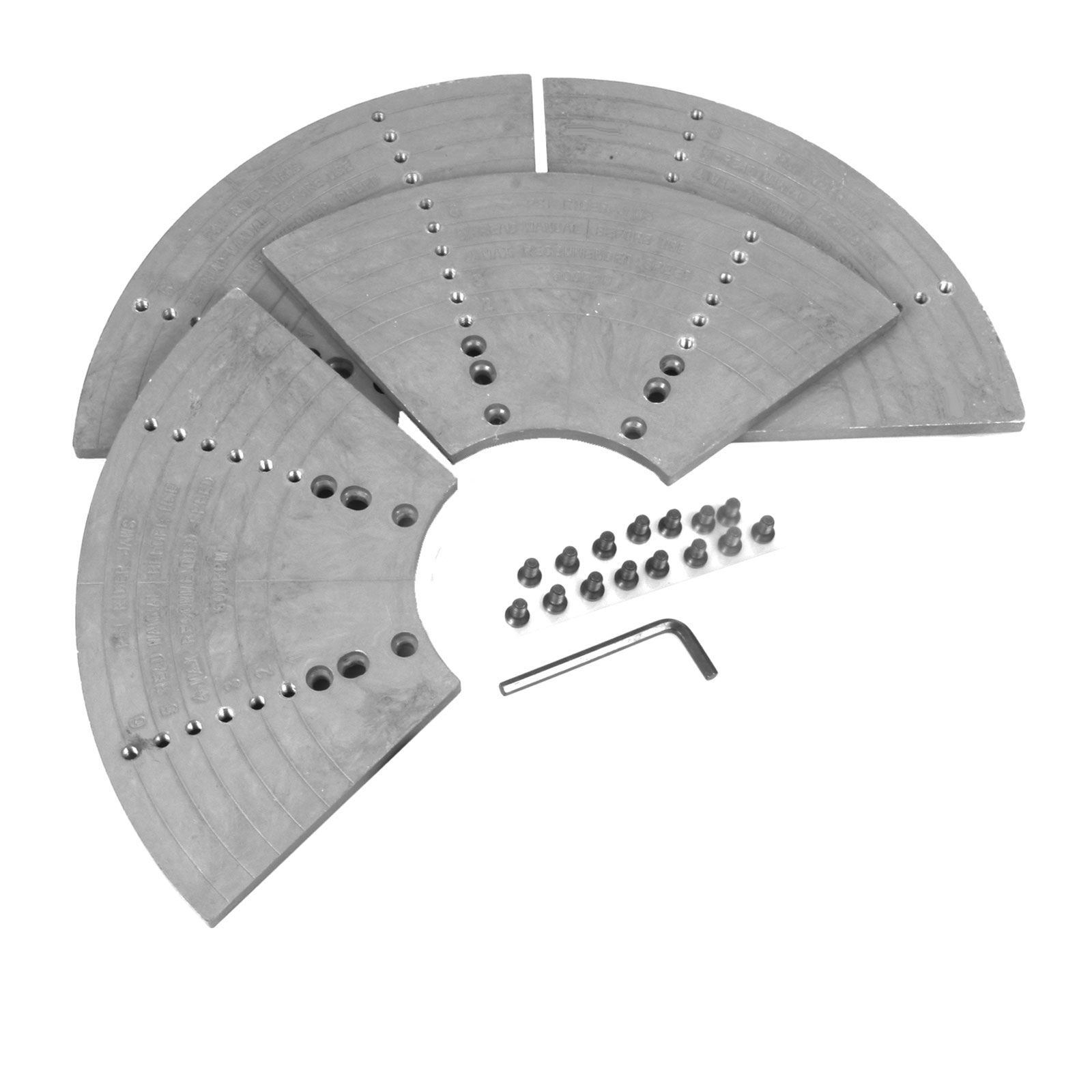 Basic Flat Jaw Extension Jaw Set for 8 PSI Jumbo Jaws at Penn State