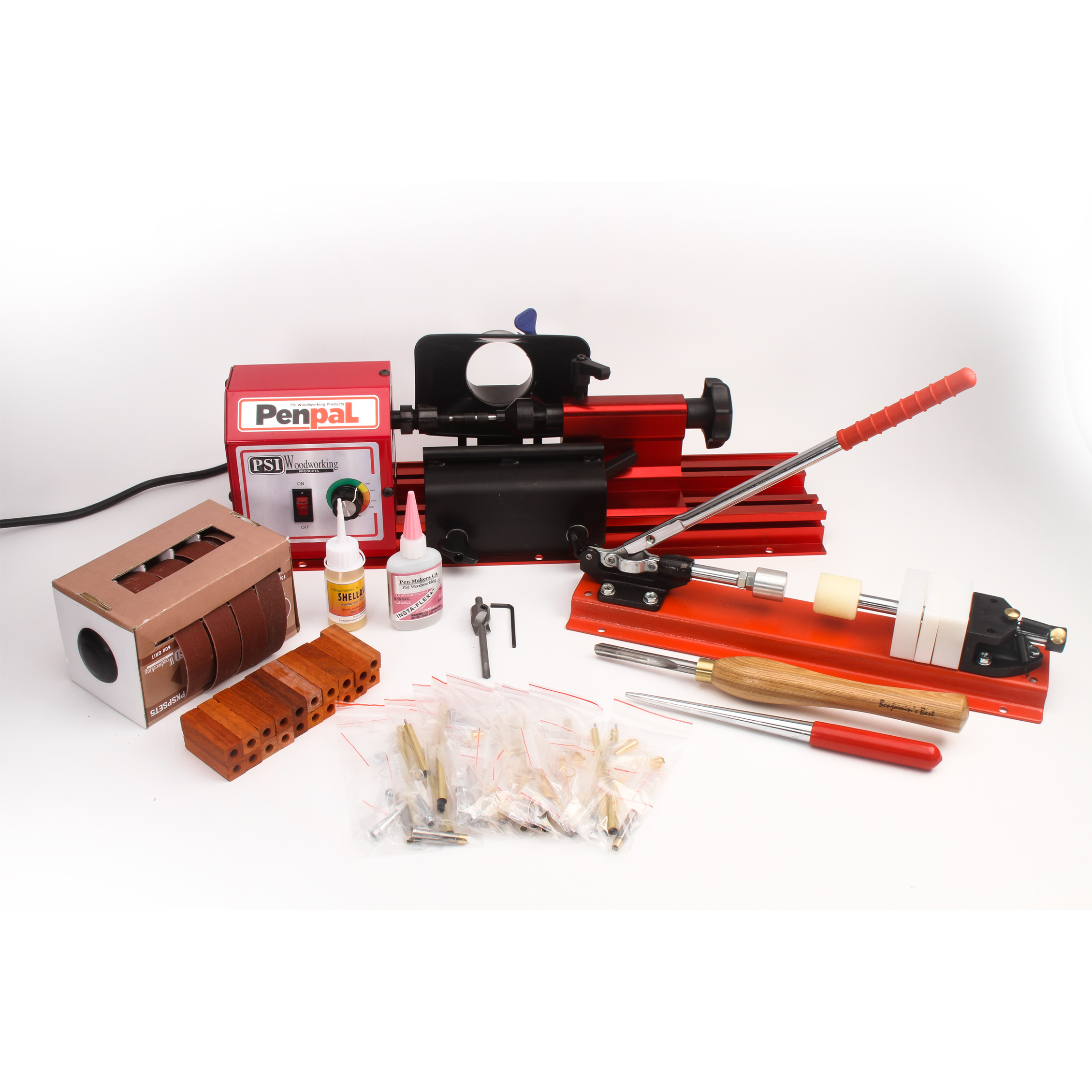 PenPal Pen Making Lathe Starter Set at Penn State Industries