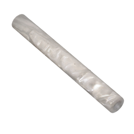 Aquapearl White Pearl Pre-Drilled 5/8"dia x 5" Pen Blanks