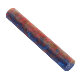 Aquapearl Red, Blue & Gold 3/4" x 3/4" x 5" Pen Blank