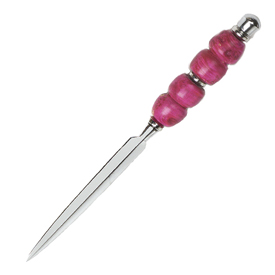 Letter Opener Chrome Beading Kit