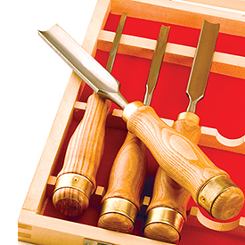 Wood Carver's 4-Piece Mallet Set
