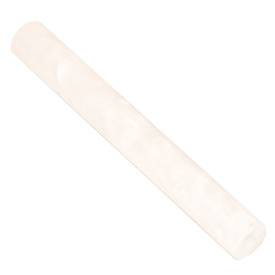 Crushed Pearl White 5/8"dia x 5" Maxi Pen Blank