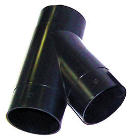 4" Y-adapter