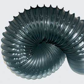 Black Flexible Dust Collection Hose - 50ft of 4" I.D Hose