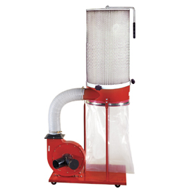 2HP DC2000B Dust Collector with 1 Micron 40" Super Canister Filter & Collection Bags