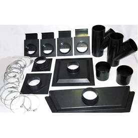 Dust Collector Accessories Kit: 28 Piece - 4 Machine