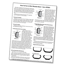 Bowl Turning Project Plans