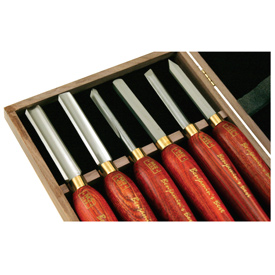 Set of 6 Benjamin's Best HSS Midi Chisel Anniversary Set