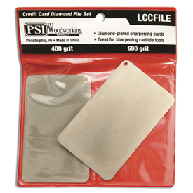 Credit Card Diamond File Set
