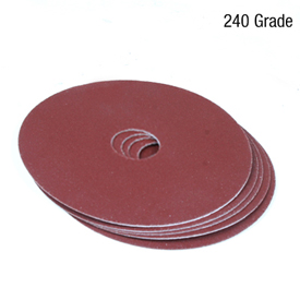 5 Pack, 6" dia, 240-grit Replacement Sanding Discs for Chisel Mate Sharpening System