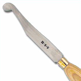 Benjamin's Best 3/4" HSS Hook-nosed Scraper