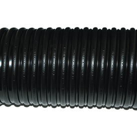 5" Dia x 25' Black Plastic Hose
