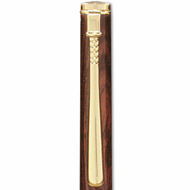 Baseball Bat Clip in 24kt Gold Clip for Slimline & Comfort Pens & Pencils