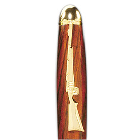 Rifle Clip in 24kt Gold for Slimline & Comfort Pens & Pencils