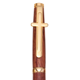 Cross Clip in 24kt Gold for Slimline & Comfort Pens & Pencils