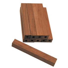 Maxi E-Z Blanks 10 Pack Rosewood 5/8" x 5/8" x 4-3/4"