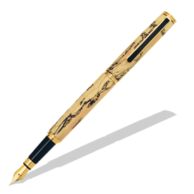 Traditional 24kt Gold Fountain Pen Kit