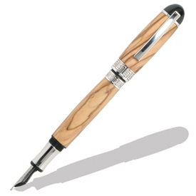 Apollo Elite Platinum Fountain Pen Kit