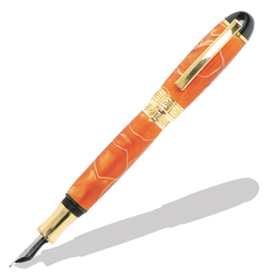 Apollo Elite Gold Titanium Fountain Pen Kit