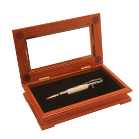 Fancy Single Rosewood Pen Display Box