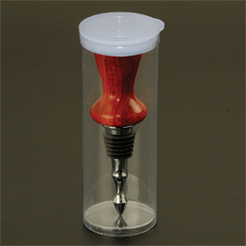 Clear bottle Stopper Display Tube: Quantities of 10