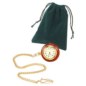 Drawstring Green Felt Pouch