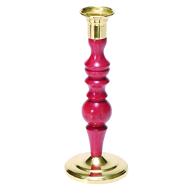 Candlestick Kit - Standard kit w/stamped brass cup & base