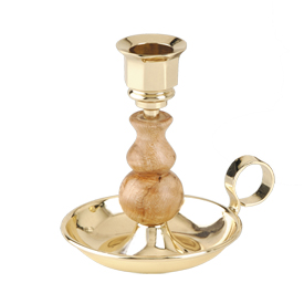 Classic Brass Candle Holder Kit with Handle