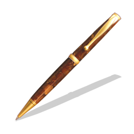 Funline Comfort Satin Gold Twist Pen Kit