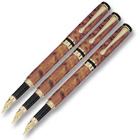 Classic 24Kt Gold Fountain Pen Kit: Buy 2 Get 1 Free Package!