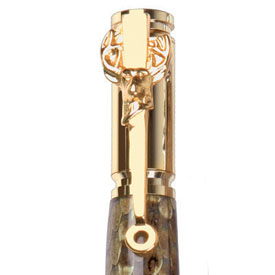 Deer Head Clip in 24kt Gold