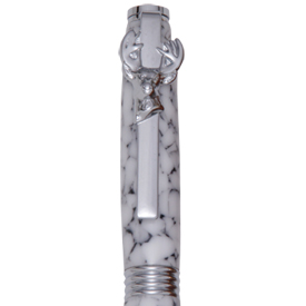 Deer Clip in Chrome for Slimline & Comfort Pens & Pencils