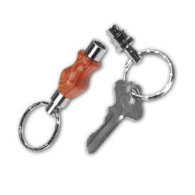 Detachable Key Ring Kit CHROME