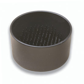 Ikebana Kenzans Black Flower Pot: 2-1/2