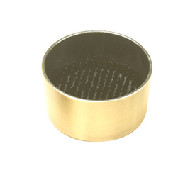 Ikebana Kenzans Brass Flower Pot: 2-1/2