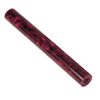 Aquapearl Maroon Pearl Pre-Drilled 5/8"dia x 5" Pen Blanks