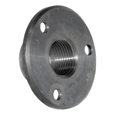2" Steel Lathe Faceplate: 3/4"x16tpi