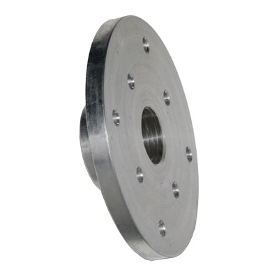 3" Lathe Faceplate: 3/4"x16tpi