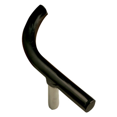 Solid Bar 3" Radius Tool Rest for Mini Lathes: Curved 1/2" Post & Top
