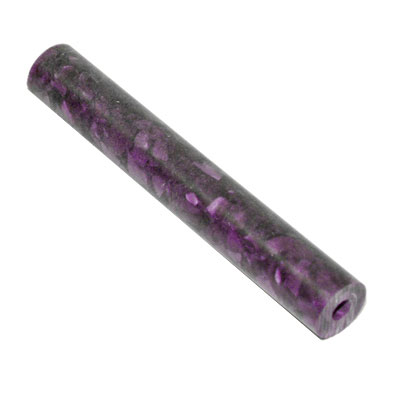 Crushed Pearl Violet Pre-Drilled 5/8"dia x 5" Pen Blank