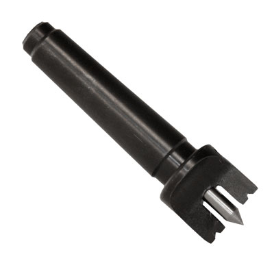 2 Prong Split blade Drive center: #2 MT - 1" dia