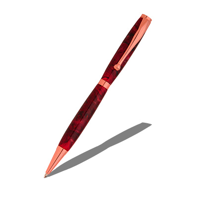 Slimline Rose Gold Pen Kit