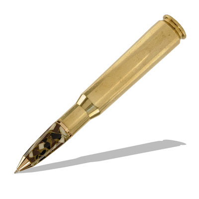 50 Caliber Machine Gun Bullet Cartridge Twist Pen Kit