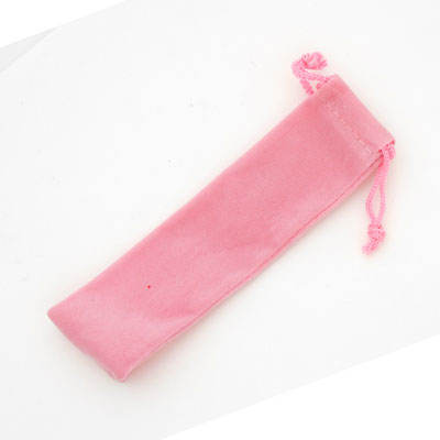 Pink Felt Pen Drawstring Pouch