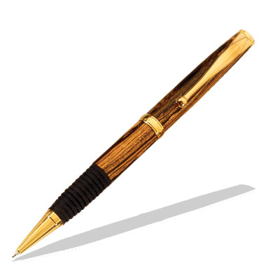 Comfort Gold Titanium Nitride Twist Pen Kit
